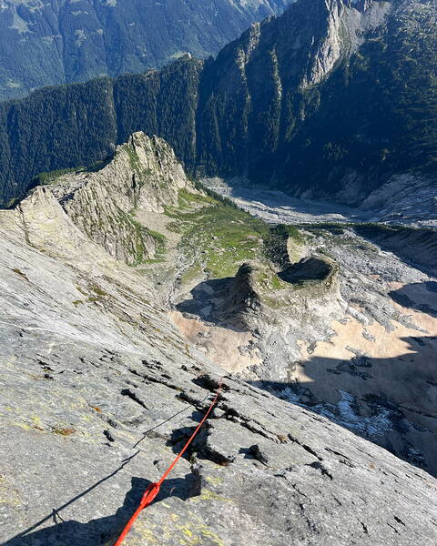 Piz Badile «Via Cassin»